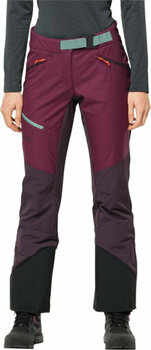 Lyžařské kalhoty Jack Wolfskin Alpspitze W Wild Berry 38 Lyžařské kalhoty - 2