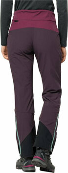 Lyžařské kalhoty Jack Wolfskin Alpspitze W Wild Berry 38 Lyžařské kalhoty - 3
