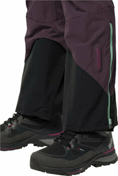 Lyžařské kalhoty Jack Wolfskin Alpspitze W Wild Berry 38 Lyžařské kalhoty - 6