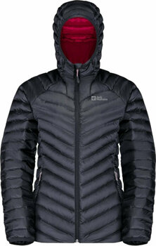 Outdorová bunda Jack Wolfskin Passamani Down Hoody W Graphite M Outdorová bunda - 2