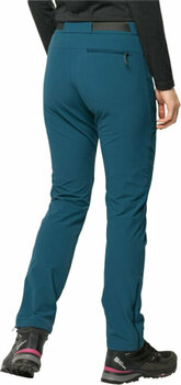 Spodnie outdoorowe Jack Wolfskin Holdsteig Pants W Blue Coral 42 Spodnie outdoorowe - 3
