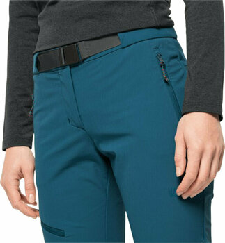 Outdoorové kalhoty Jack Wolfskin Holdsteig Pants W Blue Coral 42 Outdoorové kalhoty - 4