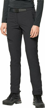 Spodnie outdoorowe Jack Wolfskin Holdsteig Pants W Black 34 Spodnie outdoorowe - 2