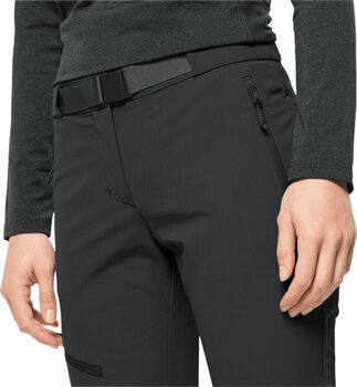 Spodnie outdoorowe Jack Wolfskin Holdsteig Pants W Black 34 Spodnie outdoorowe - 4