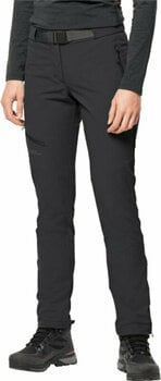 Spodnie outdoorowe Jack Wolfskin Holdsteig Pants W Black 40 Spodnie outdoorowe - 2