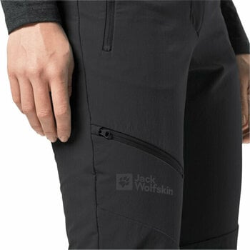 Spodnie outdoorowe Jack Wolfskin Holdsteig Pants W Black 44 Spodnie outdoorowe - 5