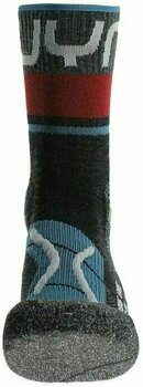 Socken UYN Man Trekking One Merino Socks Anthracite/Blue 35-38 Socken - 4