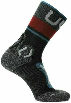 Ponožky UYN Woman Trekking One Merino Socks Anthracite/Blue 39-40 Ponožky - 3