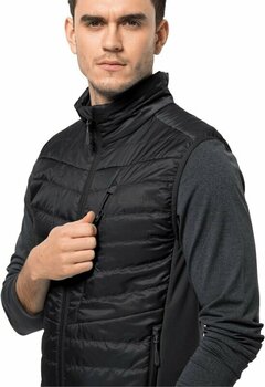 Outdoor Vest Jack Wolfskin Routeburn Pro Ins Vest M Black XL Outdoor Vest - 2
