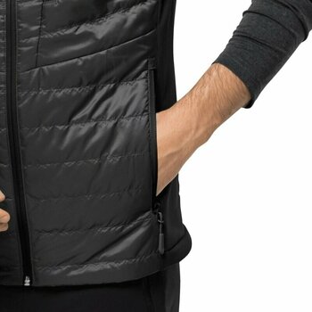 Outdoor Vest Jack Wolfskin Routeburn Pro Ins Vest M Black XL Outdoor Vest - 3