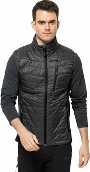 Outdoor Vest Jack Wolfskin Routeburn Pro Ins Vest M Black XL Outdoor Vest - 5