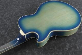 Halvakustisk guitar Ibanez GB10EM-JBB Jet Blue Burst Halvakustisk guitar - 4