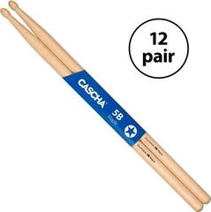 Bubenické paličky Cascha HH 2361 Drumsticks Pack 5B Maple - 12 Pair Bubenické paličky - 1