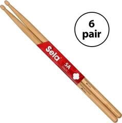 Bobnarske palice Sela SE 271 Professional Drumsticks 5A - 6 Pair Bobnarske palice - 1