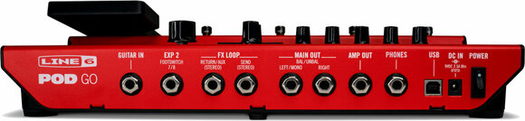 Guitar Multi-effect Line6 Pod Go Red LE - 5