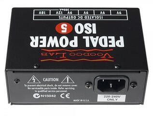 Napajalni adapter Voodoo Lab Pedal Power ISO-5 Napajalni adapter - 1