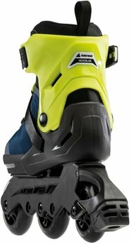 Kolieskové korčule Rollerblade Microblade 3WD JR Blue Royal/Lime 28-32 Kolieskové korčule - 5