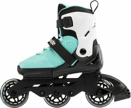 Inline Role Rollerblade Microblade 3WD JR Aqua/White 28-32 Inline Role - 4