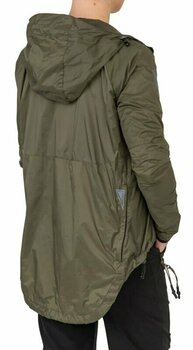 Fietsjack, vest Agu Jacket Wind Hooded Venture Army Green XL Jasje - 3