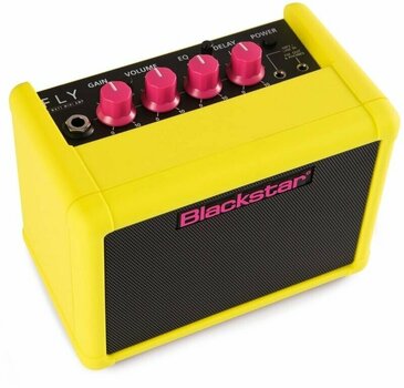 Kytarové kombo-Mini Blackstar FLY 3 Neon Yellow - 4