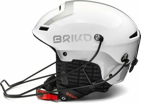 Lyžiarska prilba Briko Slalom EPP Shiny White/Silver 56 Lyžiarska prilba - 4