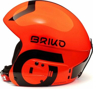 Casque de ski Briko Vulcano FIS 6.8 JR Shiny Orange/Black XS (48-52 cm) Casque de ski - 3