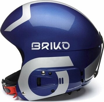 Каска за ски Briko Vulcano FIS 6.8 JR Shiny Metallic Blue/Silver XS (48-52 cm) Каска за ски - 3