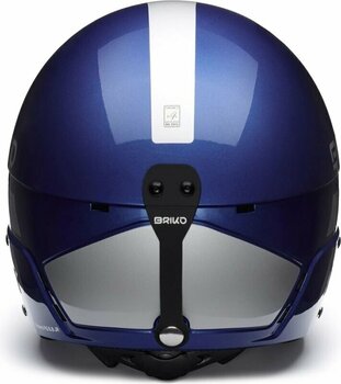 Lyžařská helma Briko Vulcano FIS 6.8 JR Shiny Metallic Blue/Silver XS (48-52 cm) Lyžařská helma - 4