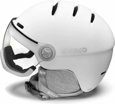 Lyžiarska prilba Briko Blenda Visor Photo Matt White M (55-58 cm) Lyžiarska prilba - 3