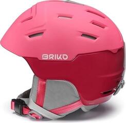 Casque de ski Briko Crystal 2.0 France Rose/Maroon Flush Red S (53-55 cm) Casque de ski - 2