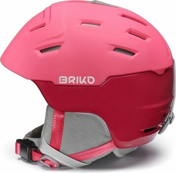 Casque de ski Briko Crystal 2.0 France Rose/Maroon Flush Red S (53-55 cm) Casque de ski - 3