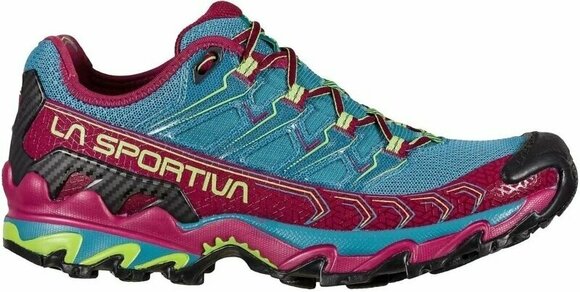 Трейл обувки за бягане
 La Sportiva Ultra Raptor II Woman Red Plum/Topaz 37,5 Трейл обувки за бягане - 2