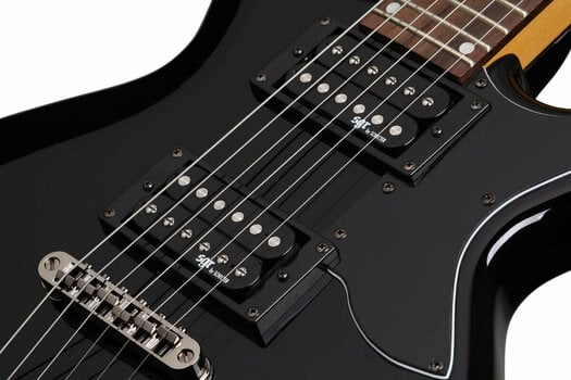 Elektrische gitaar Schecter S-1 SGR Gloss Black - 4
