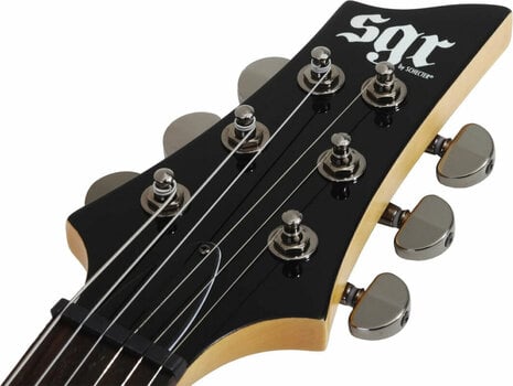 Elektrisk guitar Schecter S-1 SGR Midnight Satin Black - 6