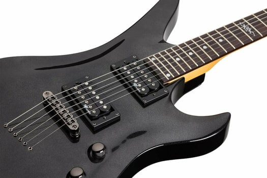 E-Gitarre Schecter SGR Avenger Midnight Satin Black - 4