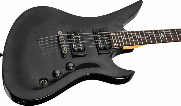 Elektrische gitaar Schecter SGR Avenger Midnight Satin Black - 5