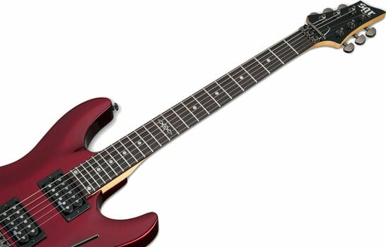 Elektrische gitaar Schecter SGR-C1 FR Metallic Red - 4