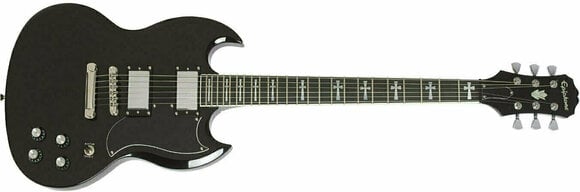 Elektromos gitár Epiphone Tony Iommi SG Custom LE Fekete - 4