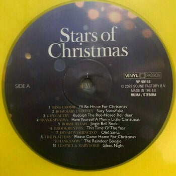 LP deska Various Artists - Stars Of Christmas (Transparent Yellow Coloured) (LP) - 3