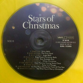 LP deska Various Artists - Stars Of Christmas (Transparent Yellow Coloured) (LP) - 4