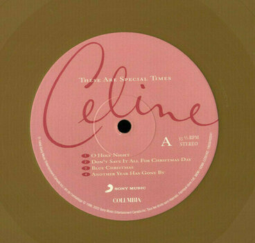Vinyl Record Celine Dion - These Are Special Times (Reissue) (Gold Coloured) (2 LP) - 3