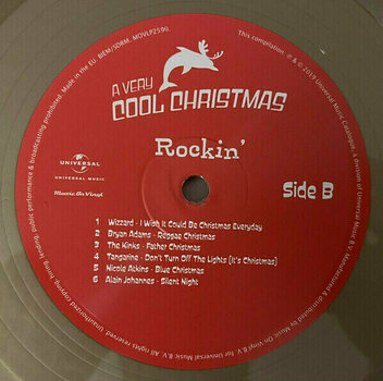 LP Various Artists - A Very Cool Christmas 1 (180g) (Gold Coloured) (2 LP) - 5