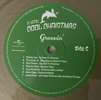 Vinyl Record Various Artists - A Very Cool Christmas 1 (180g) (Gold Coloured) (2 LP) - 6