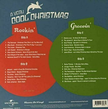Disco de vinilo Various Artists - A Very Cool Christmas 1 (180g) (Gold Coloured) (2 LP) - 8