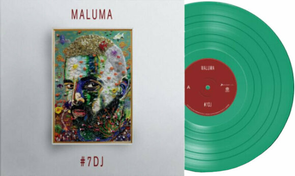 Vinyylilevy Maluma - #7DJ (7 Dias En Jamaica) (Reissue) (Green Coloured) (LP) - 2