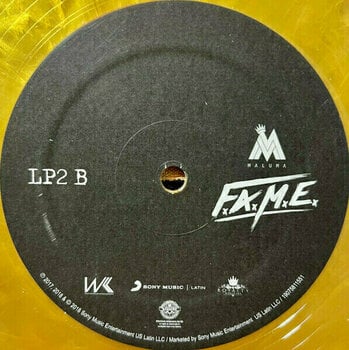 LP Maluma - F.A.M.E. (Reissue) (Gold Coloured) (2 LP) - 10