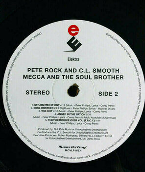 Vinyl Record Pete Rock & CL Smooth - Mecca & The Soul Brother (180g) (Audiophile Vinyl) (2 LP) - 3