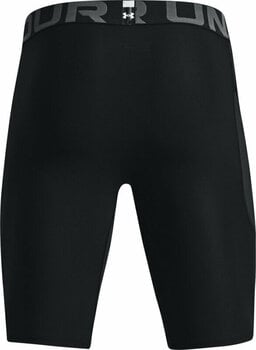 Sous-vêtements de course Under Armour Men's HeatGear Pocket Long Shorts Black/White S Sous-vêtements de course - 2