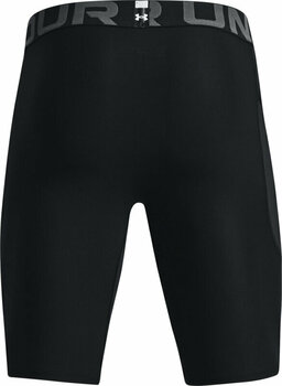 Løbeundertøj Under Armour Men's HeatGear Pocket Long Shorts Black/White XL Løbeundertøj - 2