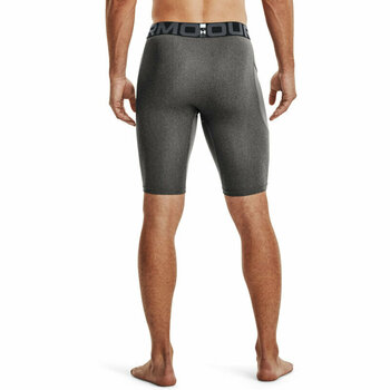 Sous-vêtements de course Under Armour Men's HeatGear Pocket Long Shorts Carbon Heather/Black S Sous-vêtements de course - 5